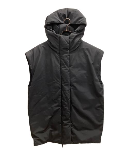 ARGUE（アーギュ）ARGUE (アーギュ) COCOON COAT VEST ブラック サイズ:SIZE Freeの古着・服飾アイテム