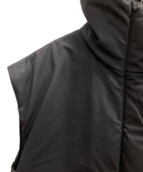 ARGUE（アーギュ）ARGUE (アーギュ) COCOON COAT VEST ブラック サイズ:SIZE Freeの古着・服飾アイテム