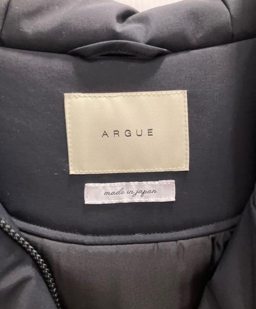 ARGUE（アーギュ）ARGUE (アーギュ) COCOON COAT VEST ブラック サイズ:SIZE Freeの古着・服飾アイテム