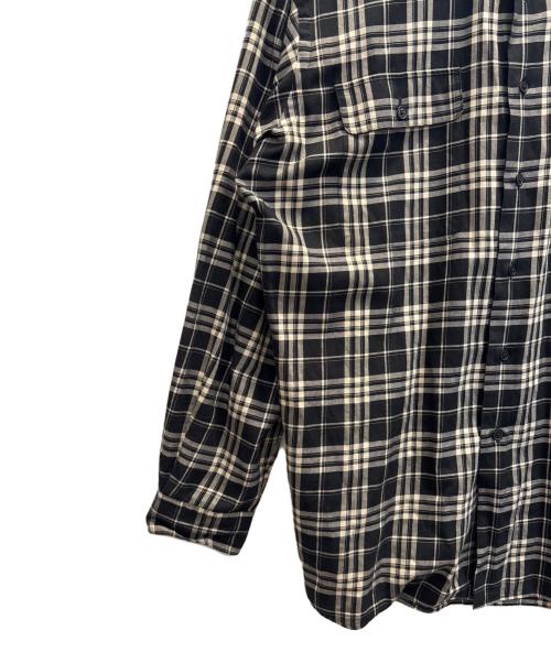 POLO RALPH LAUREN（ポロ・ラルフローレン）POLO RALPH LAUREN (ポロ・ラルフローレン) 長袖シャツ　BENFORD ブラック×ホワイト サイズ:Ｌの古着・服飾アイテム