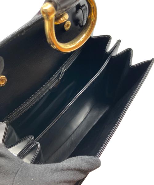 CELINE（セリーヌ）CELINE (セリーヌ) ガンチーニ　ショルダーバッグ ブラックの古着・服飾アイテム