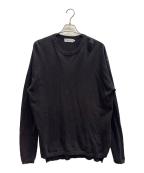Graphpaperグラフペーパー）の古着「COTTON C-NECK」｜ブラック