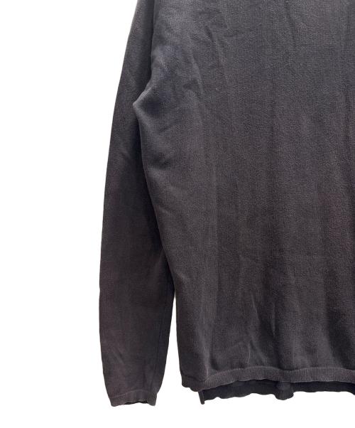 Graphpaper（グラフペーパー）Graphpaper (グラフペーパー) COTTON C-NECK ブラック サイズ:2の古着・服飾アイテム