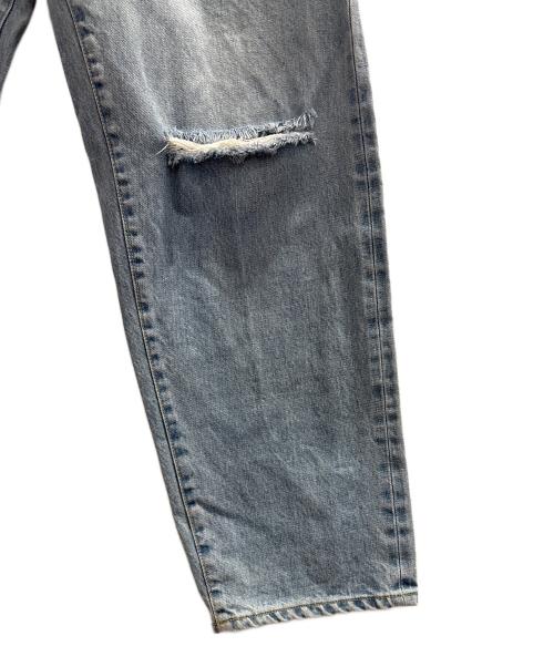 stein（シュタイン）stein (シュタイン) VINTAGE REPRODUCTION DAMAGE DENIM JEANS ブルー サイズ:Ｓの古着・服飾アイテム