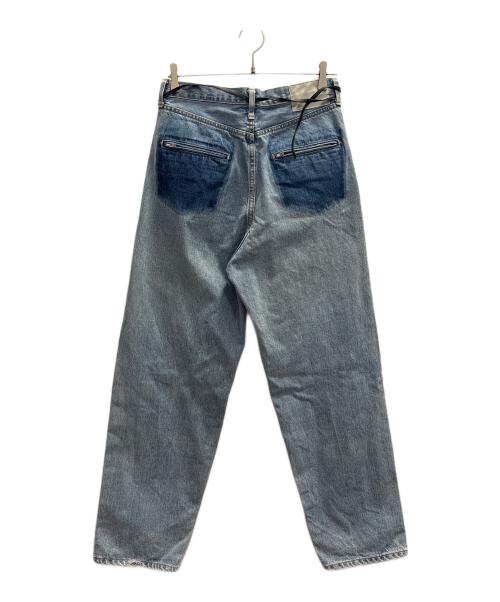 stein（シュタイン）stein (シュタイン) VINTAGE REPRODUCTION DAMAGE DENIM JEANS ブルー サイズ:Ｓの古着・服飾アイテム