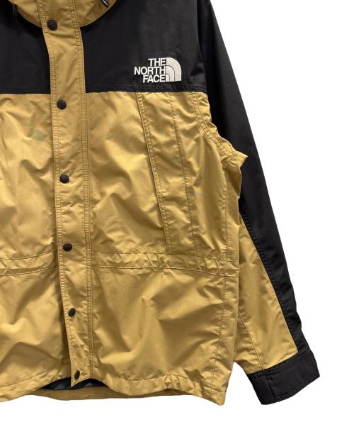 THE NORTH FACE（ザ ノース フェイス）THE NORTH FACE (ザ ノース フェイス) マウンテンライトジャケット ブラック×ベージュ サイズ:SIZE Mの古着・服飾アイテム