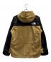THE NORTH FACE (ザ ノース フェイス) マウンテンライトジャケット ブラック×ベージュ サイズ:SIZE M：21000円
