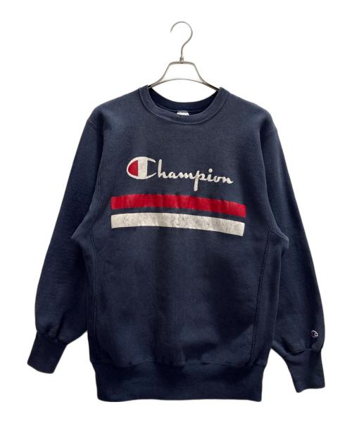 Champion REVERSE WEAVE（チャンピオン リバース ウィーブ）Champion REVERSE WEAVE (チャンピオン リバース ウィーブ) スウェット トリコロールカラー サイズ:XLの古着・服飾アイテム