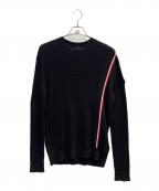 MONCLERモンクレール）の古着「GIROCOLLO TRICOT」｜ブラック