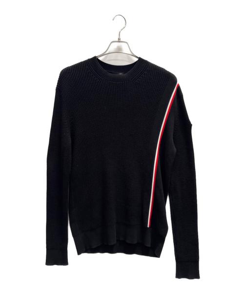 MONCLER（モンクレール）MONCLER (モンクレール) GIROCOLLO TRICOT ブラック サイズ:SIZE Mの古着・服飾アイテム