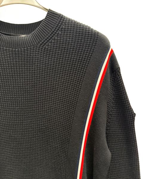 MONCLER（モンクレール）MONCLER (モンクレール) GIROCOLLO TRICOT ブラック サイズ:SIZE Mの古着・服飾アイテム