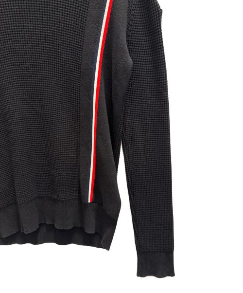 MONCLER（モンクレール）MONCLER (モンクレール) GIROCOLLO TRICOT ブラック サイズ:SIZE Mの古着・服飾アイテム