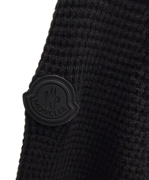 MONCLER（モンクレール）MONCLER (モンクレール) GIROCOLLO TRICOT ブラック サイズ:SIZE Mの古着・服飾アイテム