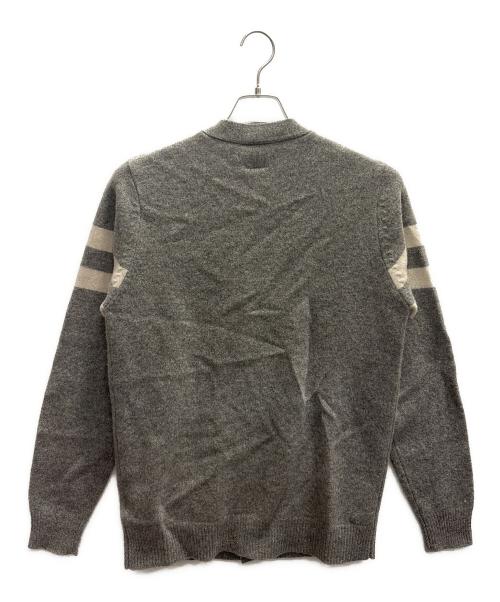 stussy（ステューシー）stussy (ステューシー) 90s厚手カーディガン グレー サイズ:Ｓの古着・服飾アイテム