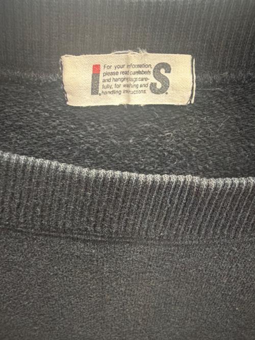 I.S. ISSEY MIYAKE（イッセイ ミヤケ）I.S. ISSEY MIYAKE (イッセイ ミヤケ) バックプリントスウェット ブラック サイズ:SIZE 9の古着・服飾アイテム