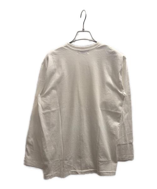 ROBE DE CHAMBRE COMME DES GARCONS（ローブドシャンブル コムデギャルソン）ROBE DE CHAMBRE COMME DES GARCONS (ローブドシャンブル コムデギャルソン) 薄手カーディガン ホワイト サイズ:なしの古着・服飾アイテム