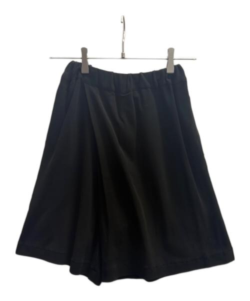 tricot COMME des GARCONS（トリココムデギャルソン）tricot COMME des GARCONS (トリココムデギャルソン) 変形ハーフパンツ ブラック サイズ:フリーの古着・服飾アイテム