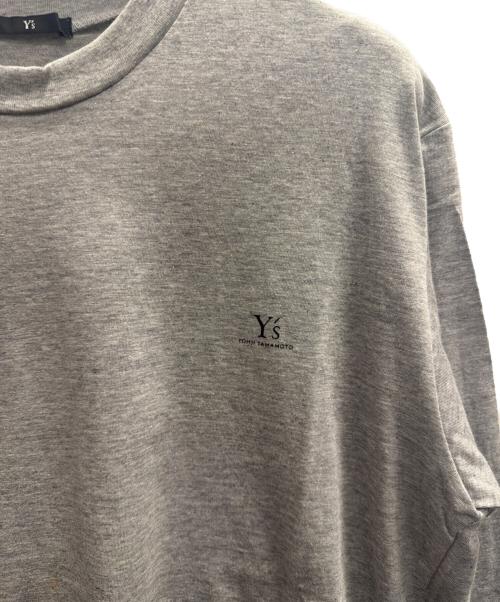 Y's（ワイズ）Y's (ワイズ) 長袖カットソー グレー サイズ:表記無の古着・服飾アイテム