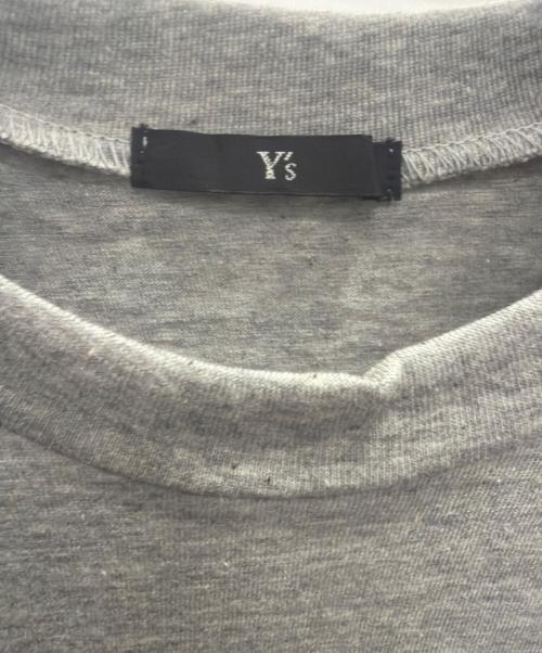 Y's（ワイズ）Y's (ワイズ) 長袖カットソー グレー サイズ:表記無の古着・服飾アイテム