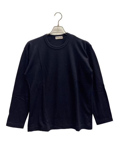 ROBE DE CHAMBRE COMME DES GARCONS（ローブドシャンブル コムデギャルソン）ROBE DE CHAMBRE COMME DES GARCONS (ローブドシャンブル コムデギャルソン) 厚手ニット ネイビー サイズ:フリーの古着・服飾アイテム