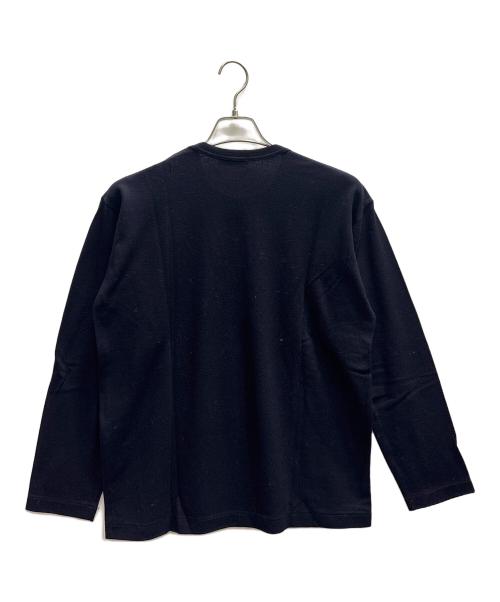 ROBE DE CHAMBRE COMME DES GARCONS（ローブドシャンブル コムデギャルソン）ROBE DE CHAMBRE COMME DES GARCONS (ローブドシャンブル コムデギャルソン) 厚手ニット ネイビー サイズ:フリーの古着・服飾アイテム