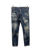 DSQUARED2ディースクエアード）の古着「デニムパンツ」｜ブルー