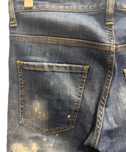 DSQUARED2（ディースクエアード）DSQUARED2 (ディースクエアード) デニムパンツ ブルー サイズ:46の古着・服飾アイテム