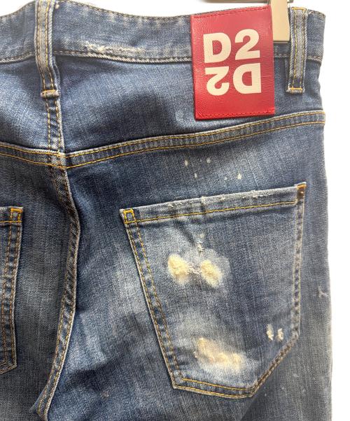 DSQUARED2（ディースクエアード）DSQUARED2 (ディースクエアード) デニムパンツ ブルー サイズ:46の古着・服飾アイテム