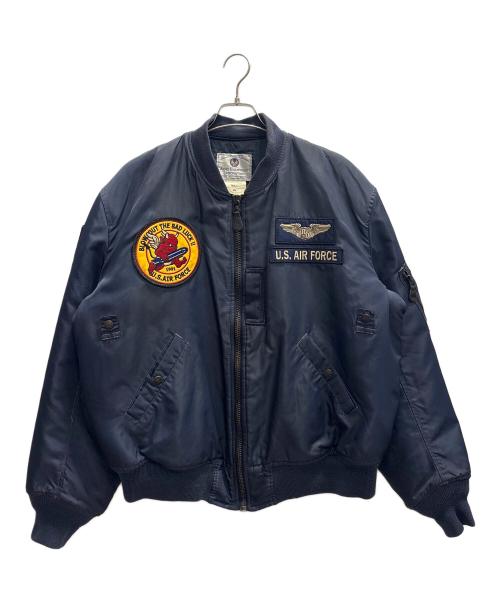 TED MAN（テッドマン）TED MAN (テッドマン) MA-1ジャケット ネイビー サイズ:46の古着・服飾アイテム