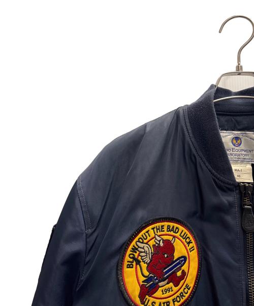 TED MAN（テッドマン）TED MAN (テッドマン) MA-1ジャケット ネイビー サイズ:46の古着・服飾アイテム