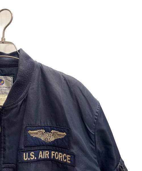 TED MAN（テッドマン）TED MAN (テッドマン) MA-1ジャケット ネイビー サイズ:46の古着・服飾アイテム
