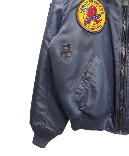 TED MAN（テッドマン）TED MAN (テッドマン) MA-1ジャケット ネイビー サイズ:46の古着・服飾アイテム
