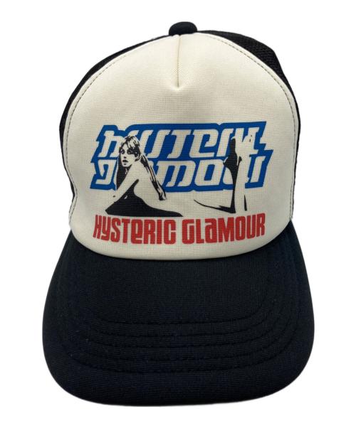 Hysteric Glamour（ヒステリックグラマー）Hysteric Glamour (ヒステリックグラマー) HYSTERIC BOX メッシュキャップ ブラックの古着・服飾アイテム