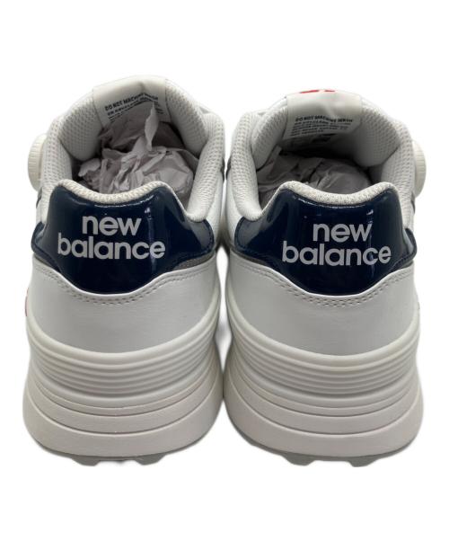 NEW BALANCE（ニューバランス）NEW BALANCE (ニューバランス) スパイクレス 574 v4 SL Boaゴルフシューズ ホワイト サイズ:	SIZE 27cm 未使用品の古着・服飾アイテム