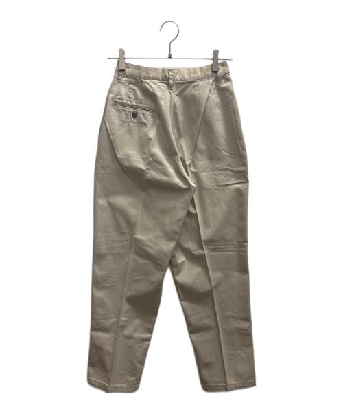 Y's for men WORK SHOP（ワイズフォーメン ワイズワークショップ）Y's for men WORK SHOP (ワイズフォーメンワイズワークショップ) ツータックパンツ ベージュ サイズ:表記無の古着・服飾アイテム