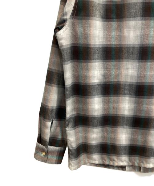 TOWN CRAFT（タウンクラフト）TOWN CRAFT (タウンクラフト) 長袖シャツ ブラック×ホワイト サイズ:XLの古着・服飾アイテム