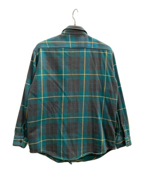 LEVI'S（リーバイス）LEVI'S (リーバイス) Alaska80s長袖シャツ グリーン サイズ:Ｌの古着・服飾アイテム