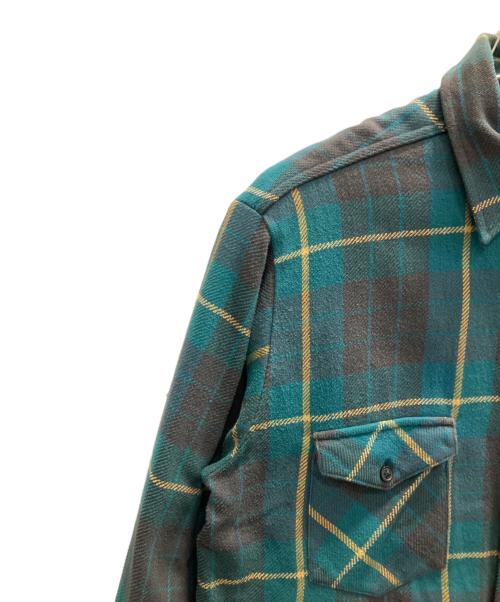 LEVI'S（リーバイス）LEVI'S (リーバイス) Alaska80s長袖シャツ グリーン サイズ:Ｌの古着・服飾アイテム