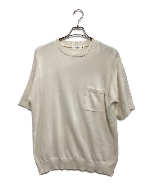 yashiki（ヤシキ）yashiki (ヤシキ) 半袖カットソー ホワイト サイズ:SIZE 2の古着・服飾アイテム