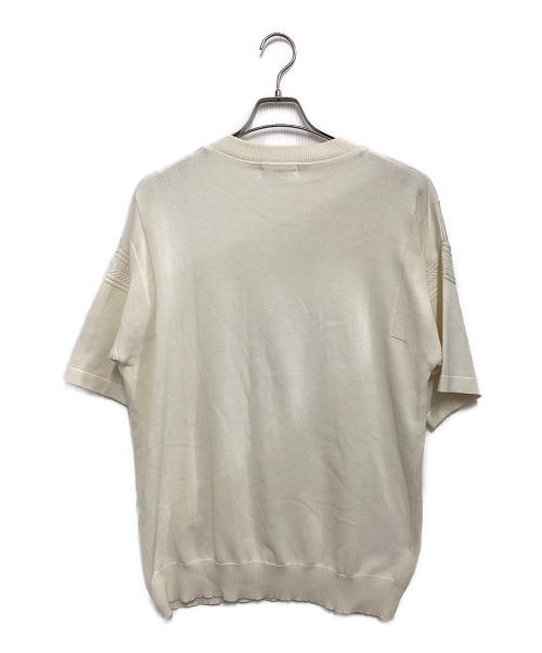 yashiki（ヤシキ）yashiki (ヤシキ) 半袖カットソー ホワイト サイズ:SIZE 2の古着・服飾アイテム