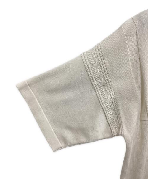 yashiki（ヤシキ）yashiki (ヤシキ) 半袖カットソー ホワイト サイズ:SIZE 2の古着・服飾アイテム