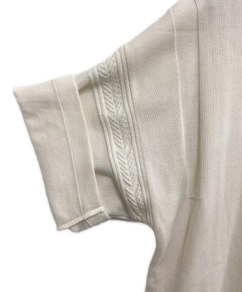 yashiki（ヤシキ）yashiki (ヤシキ) 半袖カットソー ホワイト サイズ:SIZE 2の古着・服飾アイテム