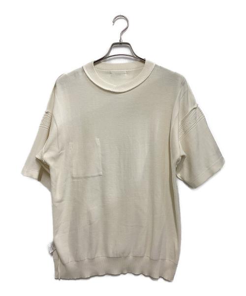 yashiki（ヤシキ）yashiki (ヤシキ) 半袖カットソー ホワイト サイズ:SIZE 2の古着・服飾アイテム