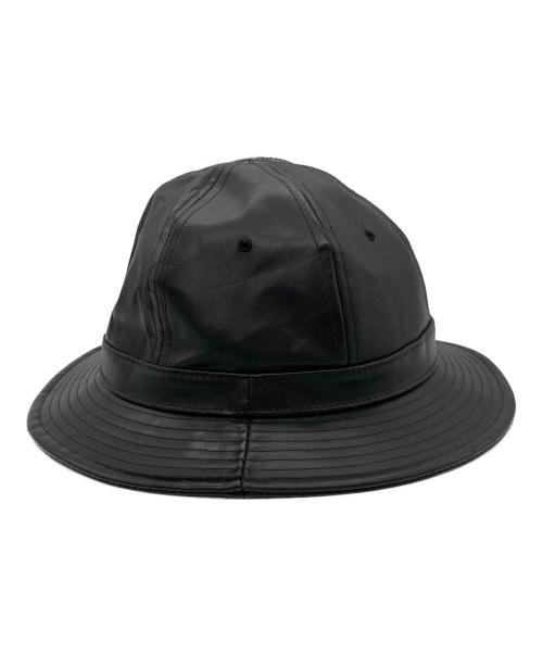 also（アルソ）also (アルソ) レザーハット ブラックの古着・服飾アイテム