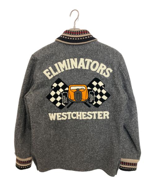 STARRY GATE（スタリーゲート）Starry gate (スタリーゲート) スタジャン グレー サイズ:Lの古着・服飾アイテム