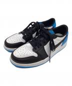 NIKEナイキ）の古着「スニーカー/AIR JORDAN1」｜ホワイト×ブルー
