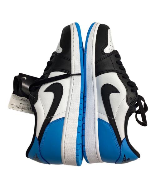 NIKE（ナイキ）NIKE (ナイキ) スニーカー/AIR JORDAN1 ホワイト×ブルー サイズ:27.5 未使用品の古着・服飾アイテム