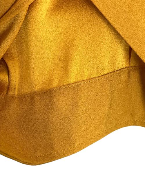 GUCCI（グッチ）GUCCI (グッチ) ハーフボタンミディワンピース ダークイエロー サイズ:Mの古着・服飾アイテム