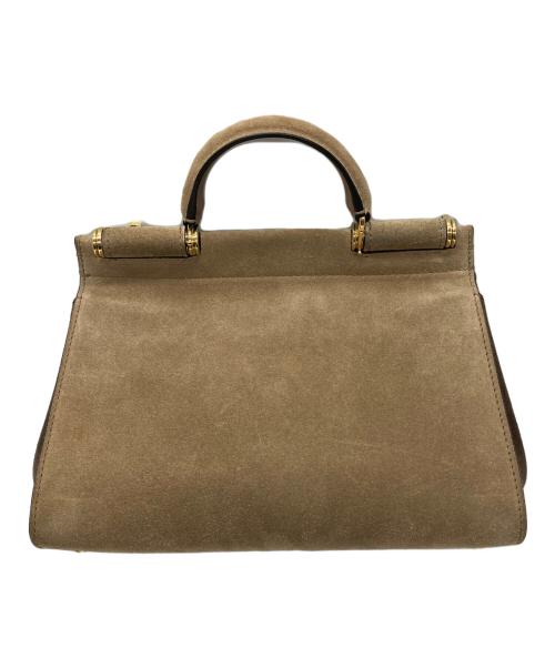 DOLCE & GABBANA（ドルチェ＆ガッバーナ）DOLCE & GABBANA (ドルチェ＆ガッバーナ) 2WAYバッグ ベージュの古着・服飾アイテム