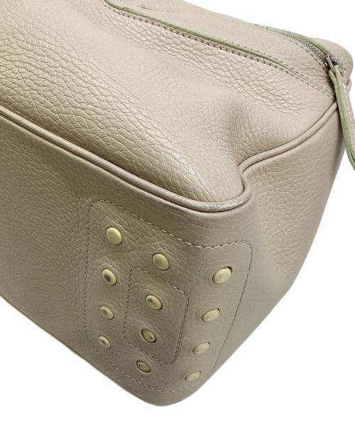 TOD'S（トッズ）TOD'S (トッズ) レザーワンショルダーバッグ ベージュの古着・服飾アイテム